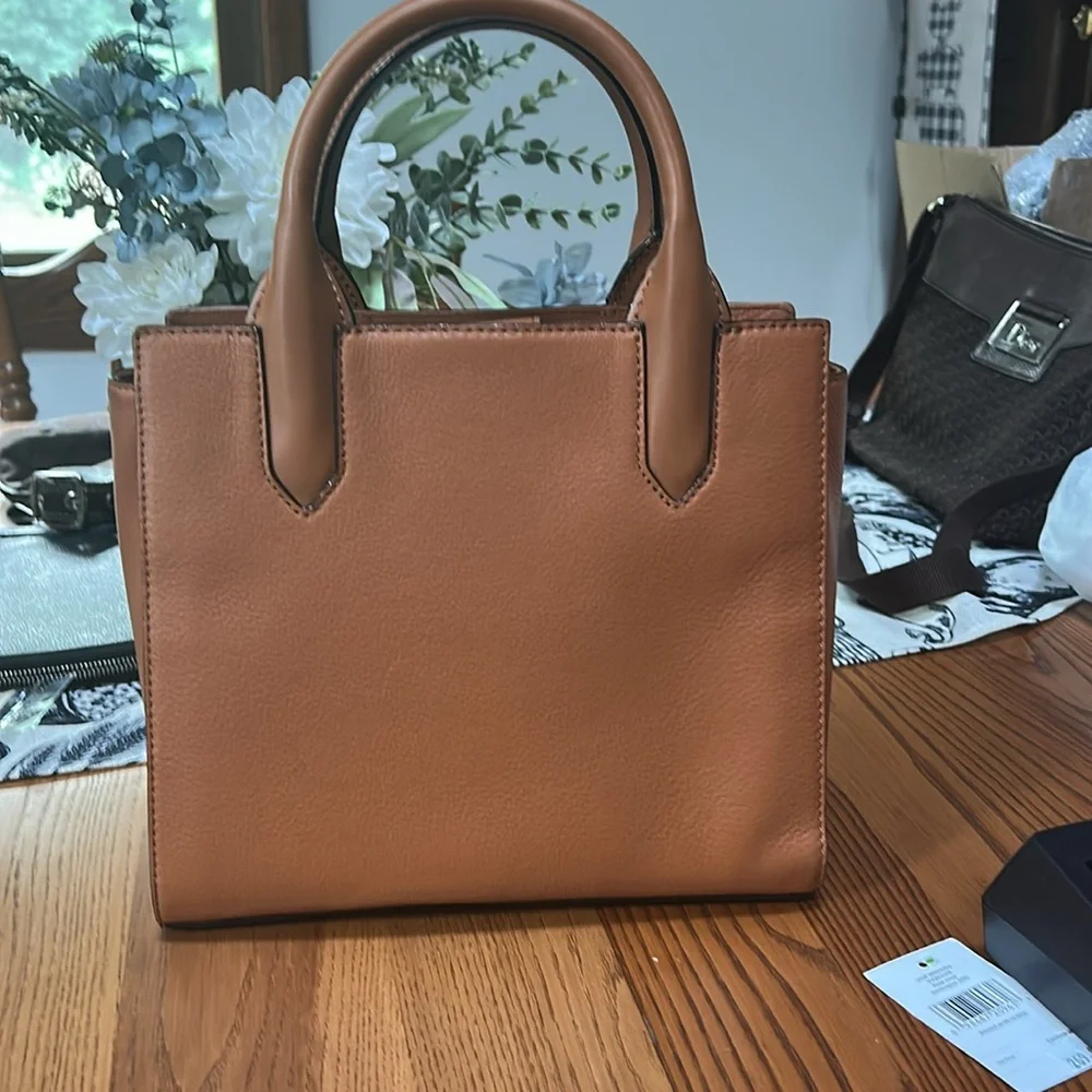 Kate Spade Cognac Leather Crossbody Bag - Picture 3 of 12